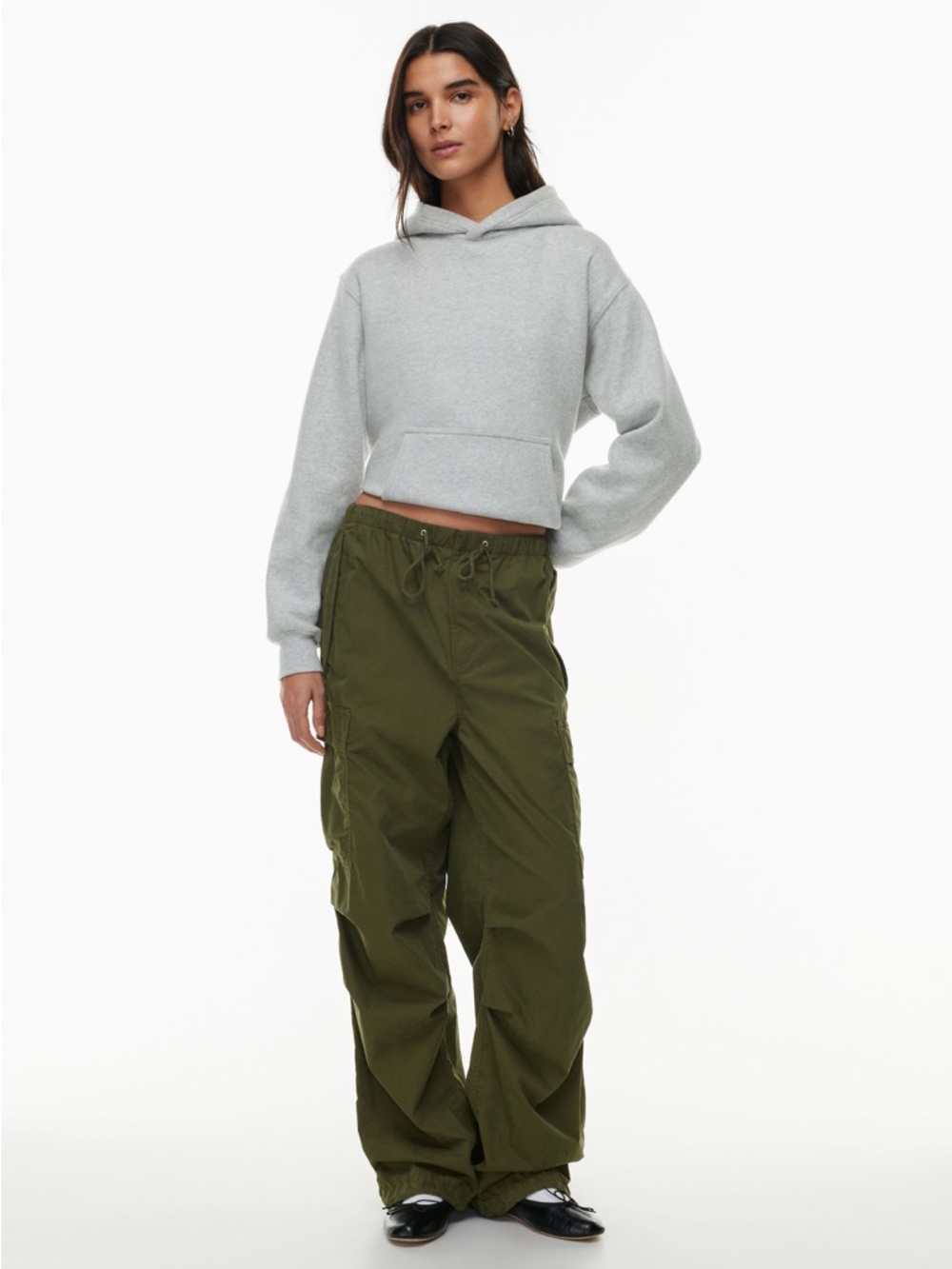 TNA Surplus Division Green Cargo Pants, 2XS